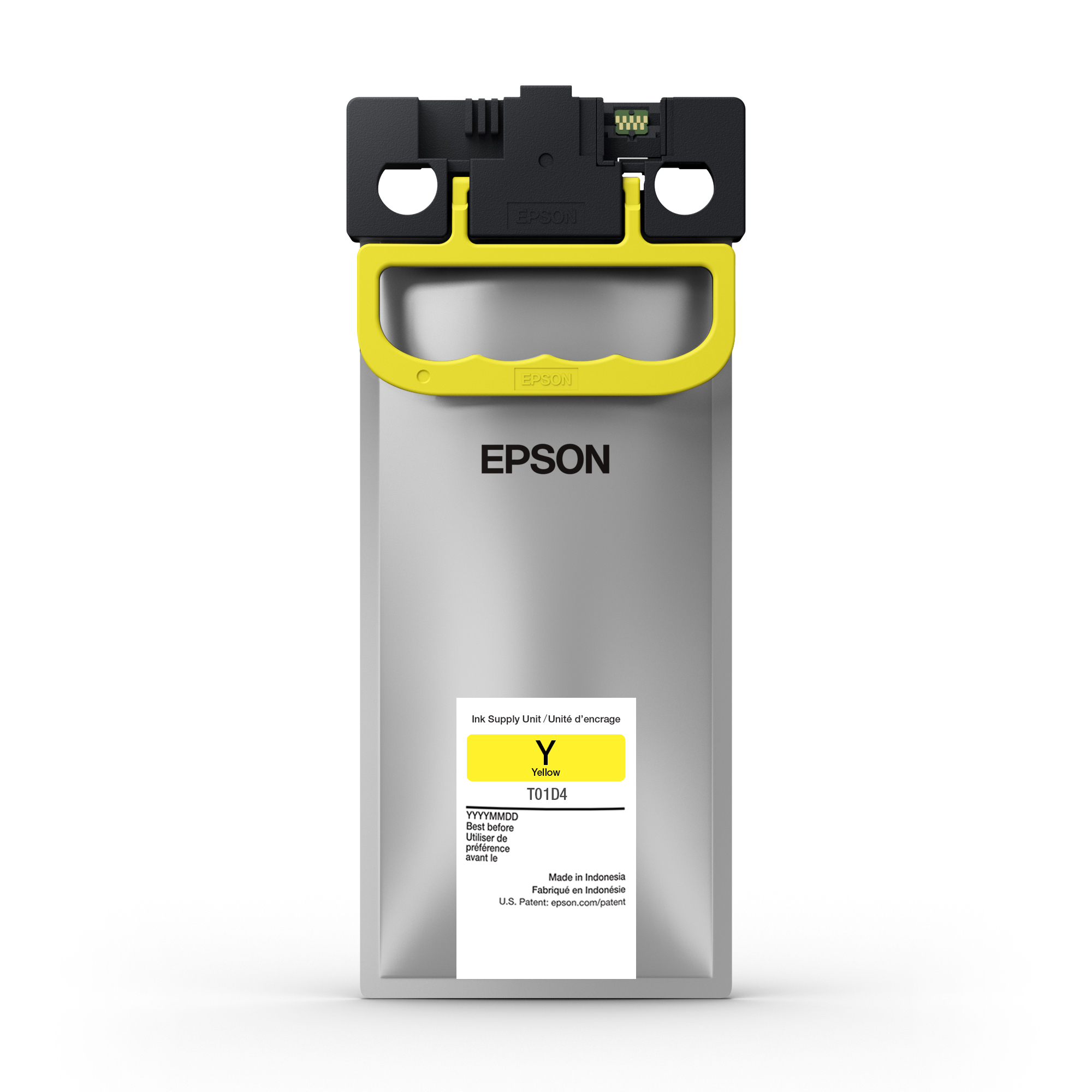 Epson T01D Yellow high-yield ink pack; Yield: 20,000
