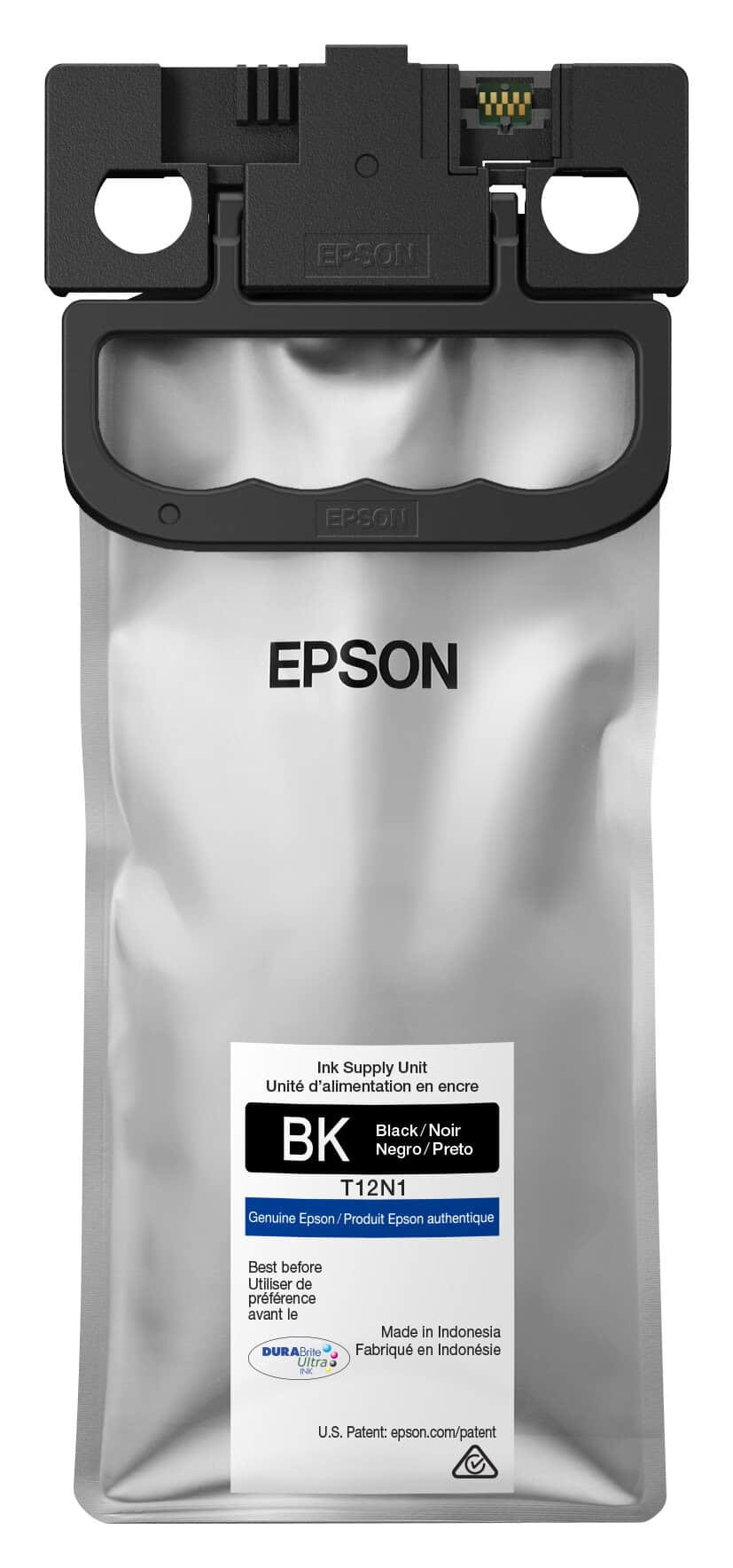 Epson T12N Black ink pack; Yield: 10,000