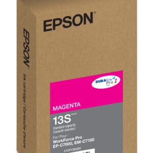 Epson T13S Magenta ink cartridge; Yield: 1,700