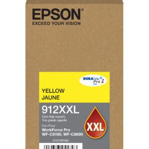 Epson 912 Yellow ink cartridge; Yield: 1,700