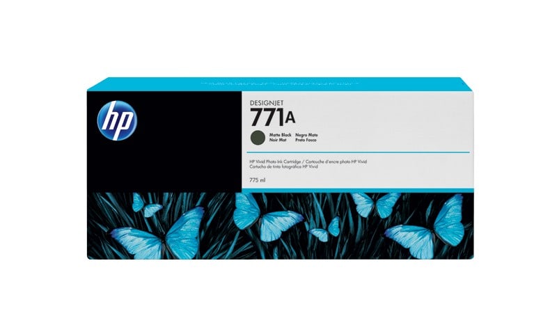 HP 771 775ml Matte Black Ink Cartridge