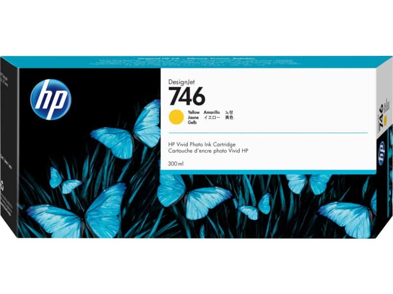 HP 746 300ml Yellow Ink Cartridge