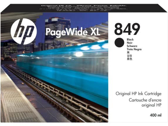 HP 849 400ml Black PageWide Ink Cartridge
