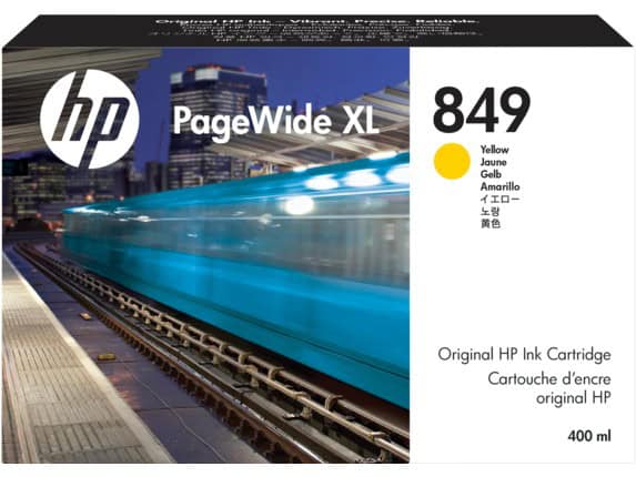 HP 849 400ml Yellow PageWide Ink Cartridge
