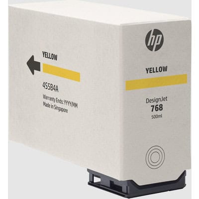 HP 768 500ml Yellow Ink Cartridge